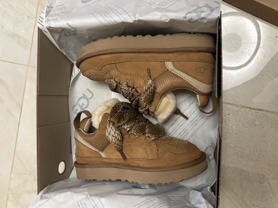 Жіночі зимні кросівки UGG lowmel sneaker winter fur