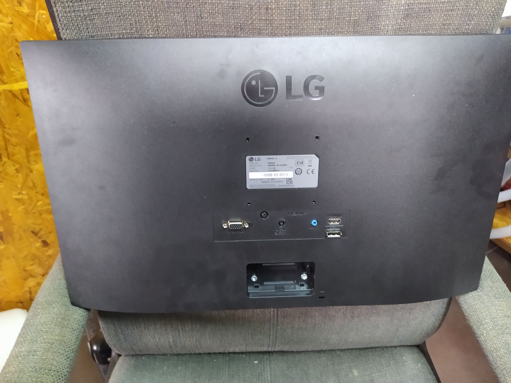 Ecrã LG monitor preto