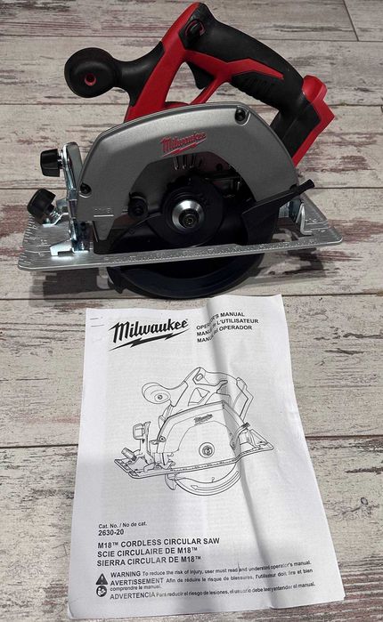Акумуляторна циркулярна пила Milwaukee M18 2630-20 уцінка США