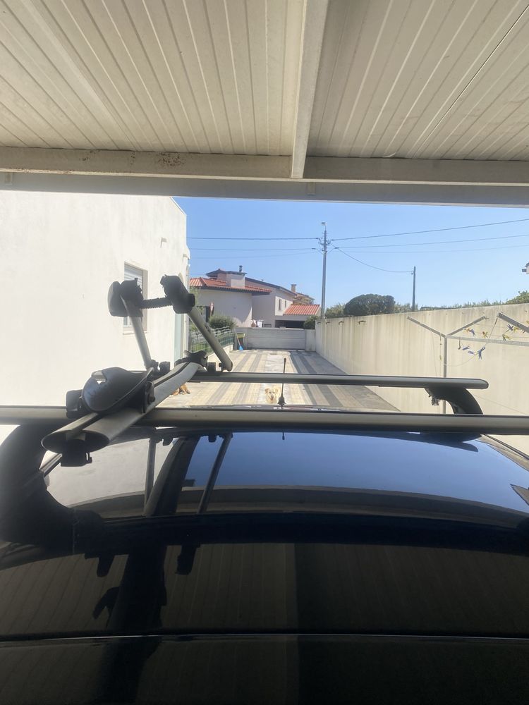 Barra com suporte para bicicleta