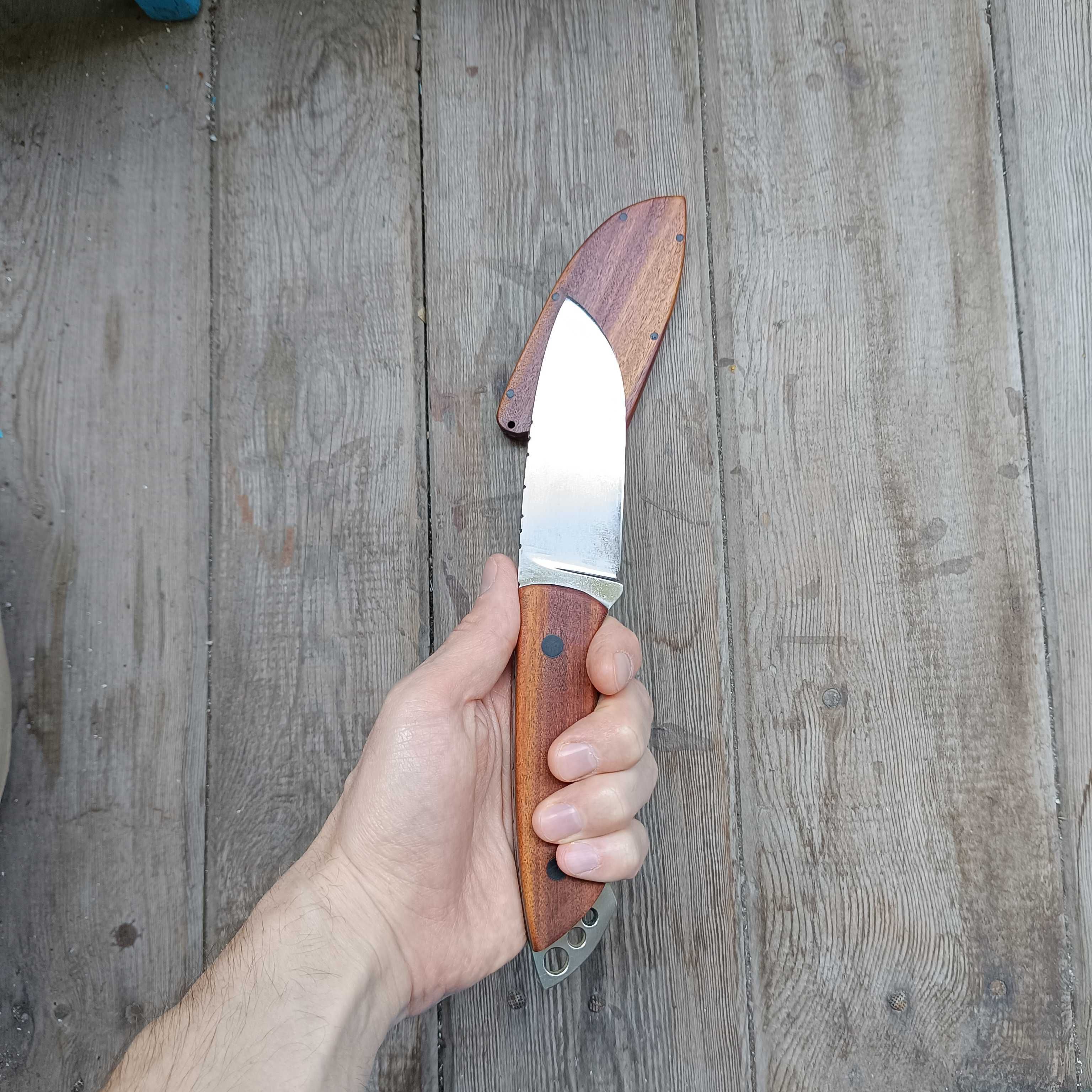 Нож сталь х12мф, рукоятка дерево