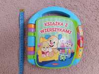 Fisher Price książka z wierszykami