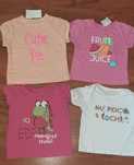T-shirty dla dziewczynki bluzki  74 nowe