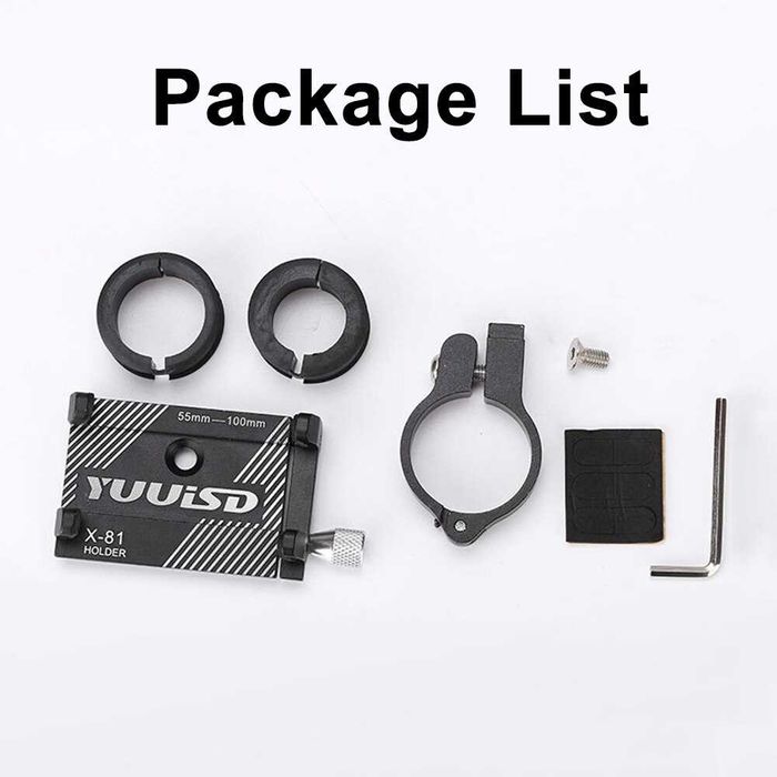 Aluminiowy uchwyt na telefon smartfon GPS rowerowy na motocykl skuter