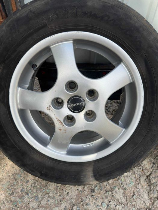 Диски Borbet CB 65535 R15 6.5J ET51 5x112 с резиной Mersedes Vito