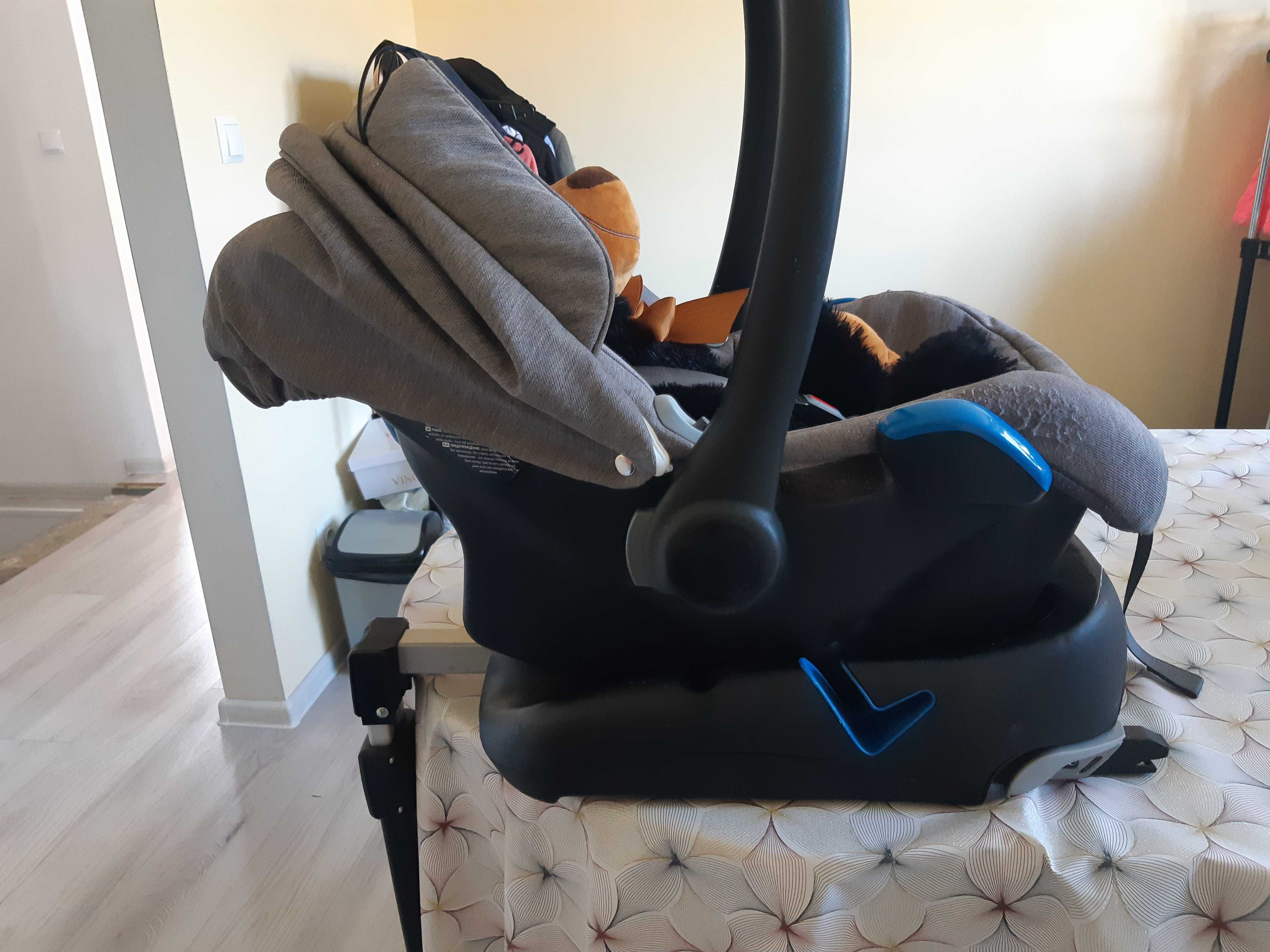 Wózek 3w1 baza isofix adamex pajero używany