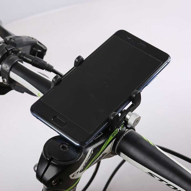 Uchwyt na telefon rowerowy smartphone GPS aluminium na motocykl skuter