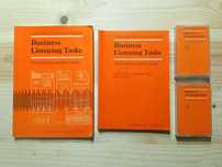 Livros "Business Listening Tasks" de Patrick Hanks e Jim Corbett