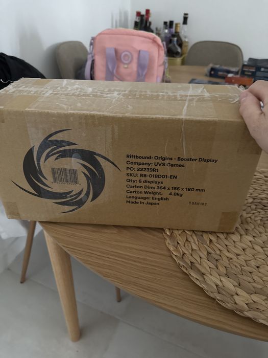 Risftbound booster display