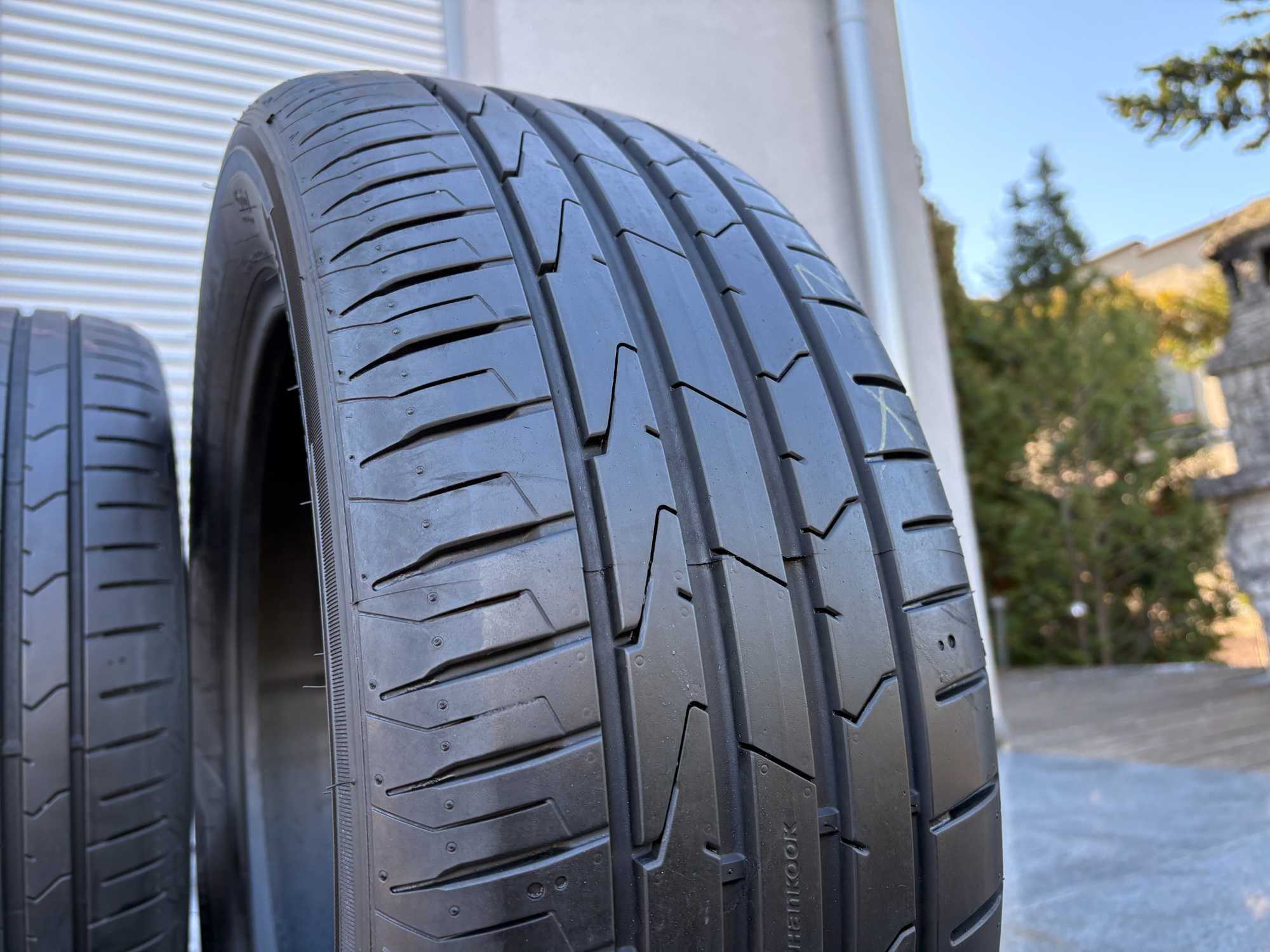 x2 letnie 215/55R17 Hankook 7mm 100% bieżnika 2024r świetny stan! L391