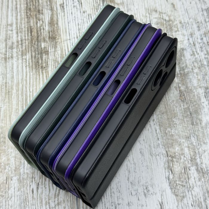 Чехол книжка Leather Book на Xiaomi Redmi 13/ 12/ Note 14S и др. Чохол
