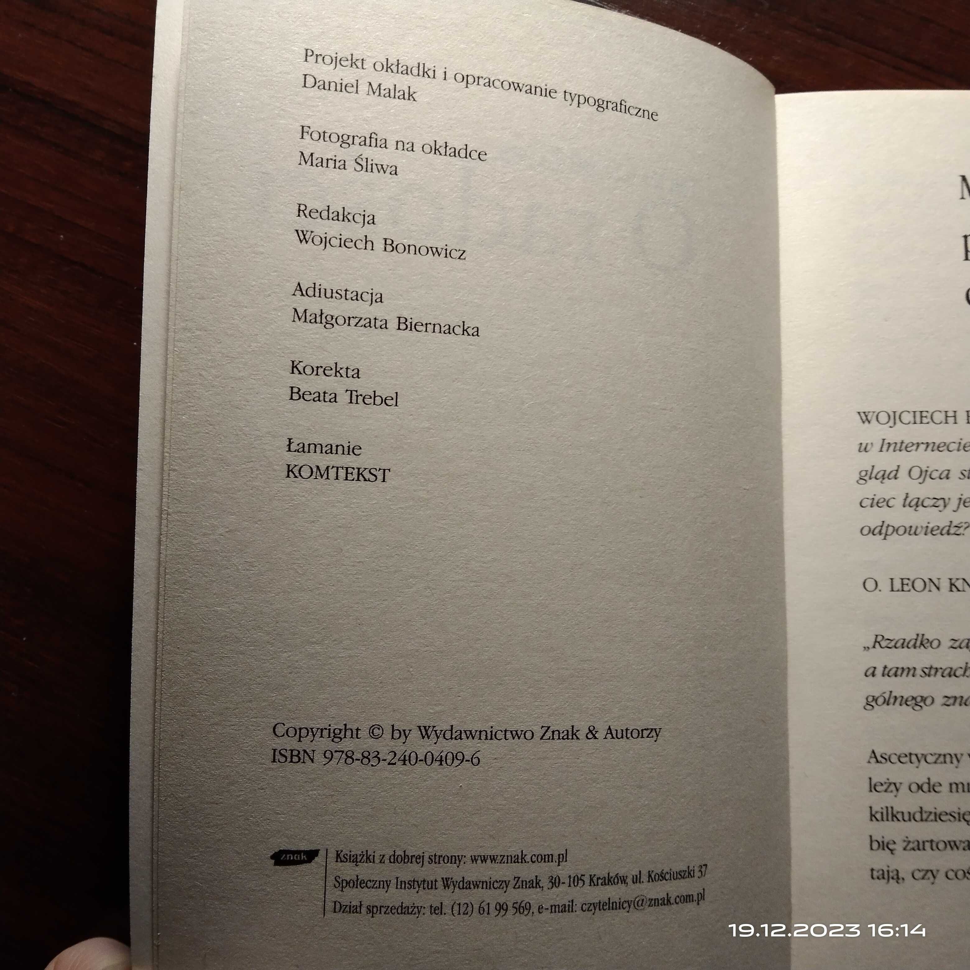 Książka "O radości" Leon Knabit OSB
