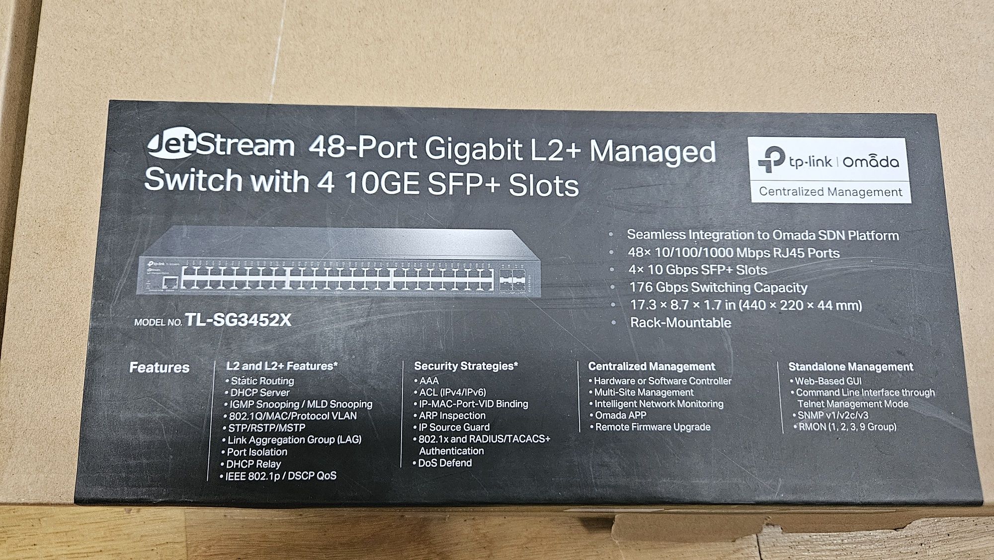 Switch TP-LINK TL-SG3452X