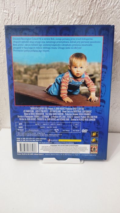 Brzdąc w opałach DVD booklet