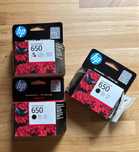 Tusz HP 650 kolor + HP 650 Black (plus dodatkowy black za free)