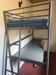 Łóżko ikea svarta