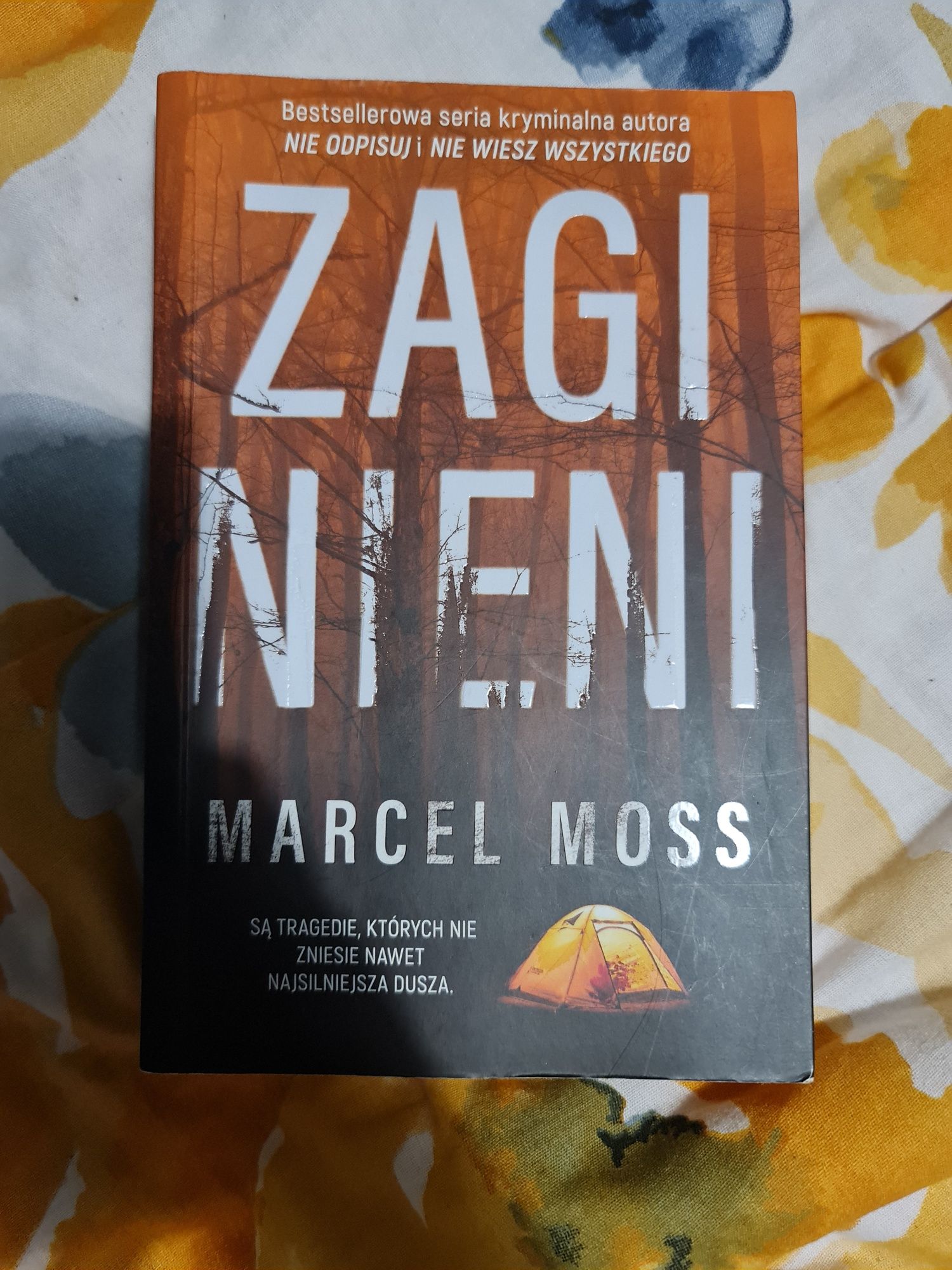 Książka ,,Zaginieni" Marcel Moss