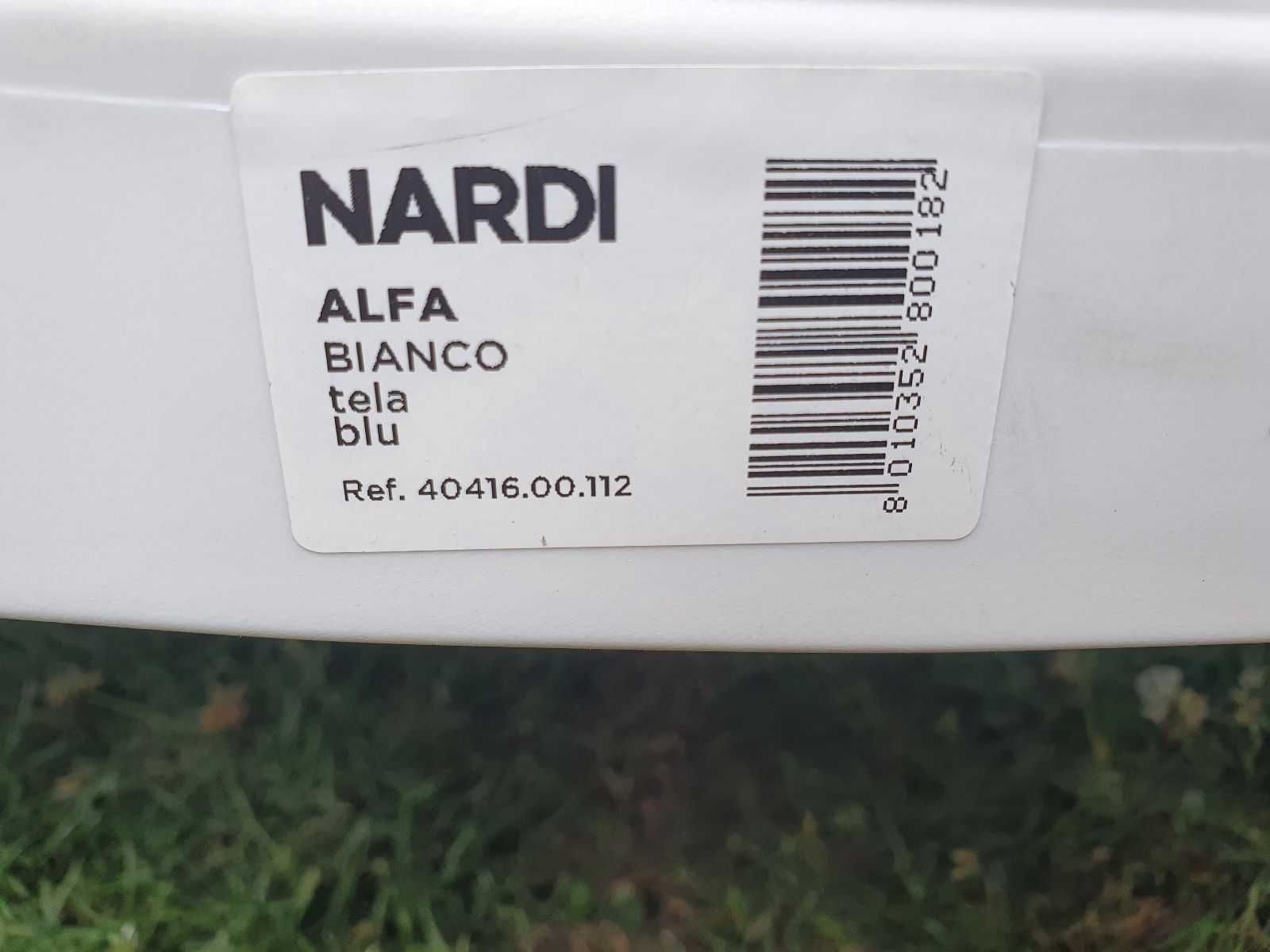 Leżak Nardi ALFA Bianco Blu