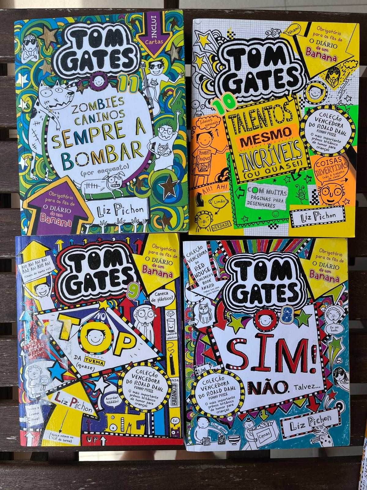 Livros coleção "TOM GATES"