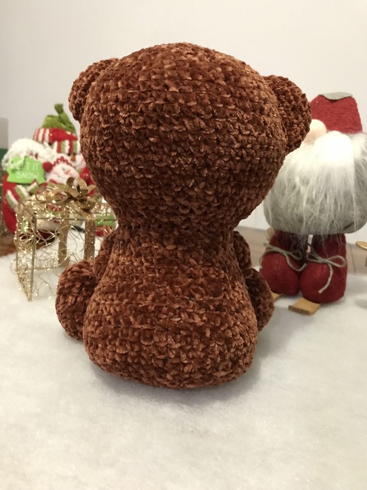 Boneco urso de croche