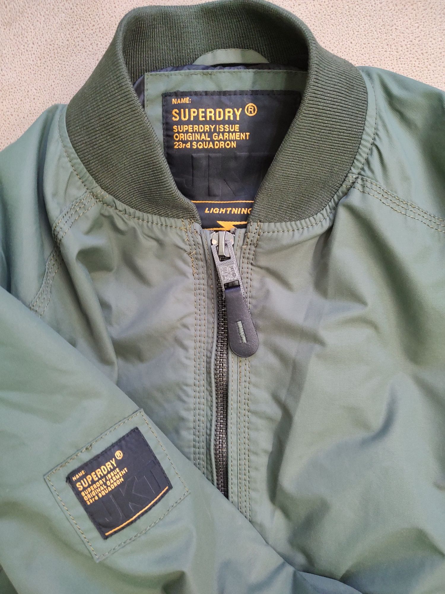 Утеплённый бомбер куртка Superdry Japan size XS-S Оригинал