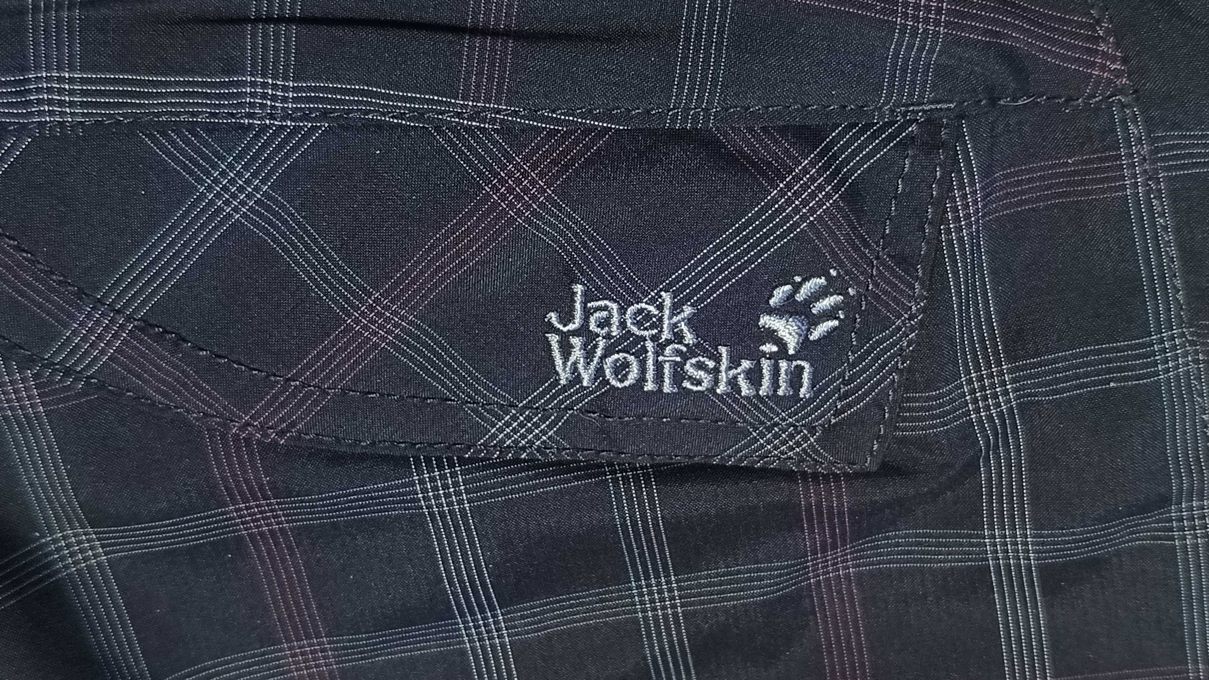 Krótkie spodnie turystyczne JACK WOLFSKIN FLEX SHIELD r.L stan idealny