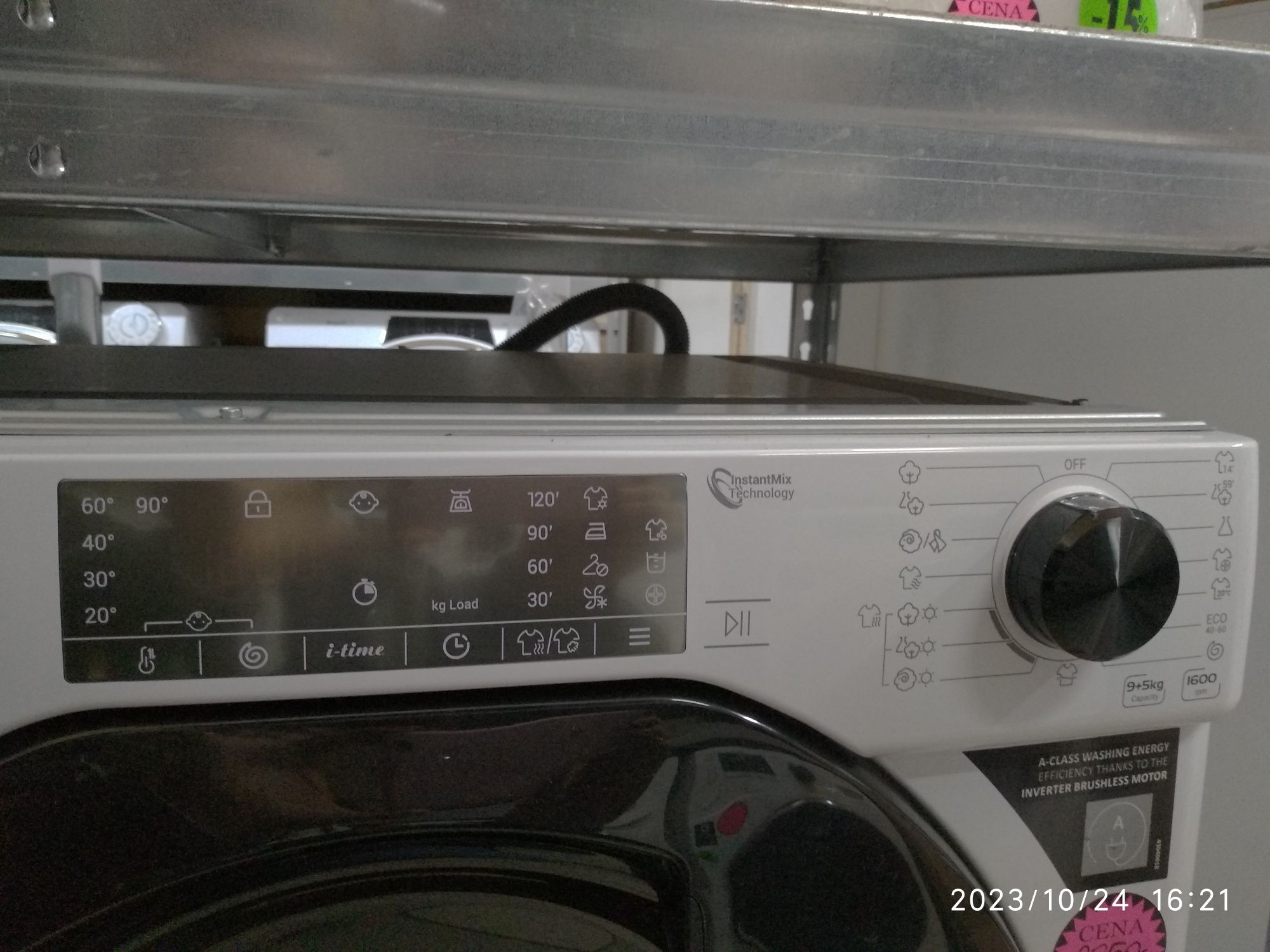 OUTLET Janki ul Wspólna 6 Pralko-suszarka HAIER HWDQ90B416FWB-S
