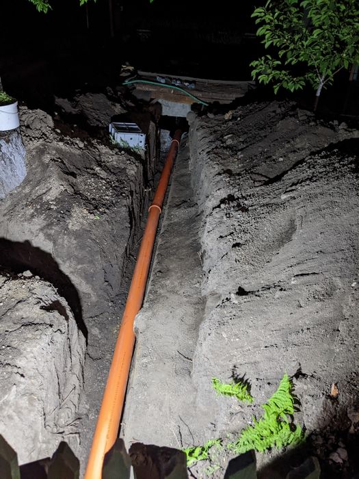 Водопровід, приватний сектор. Заміна водопровідних труб каналізація.