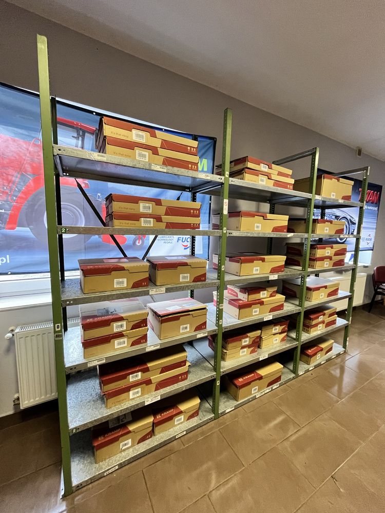 Regał magazynowy GEMAC bardzo solidny 3m x 2,4m x 0,4m