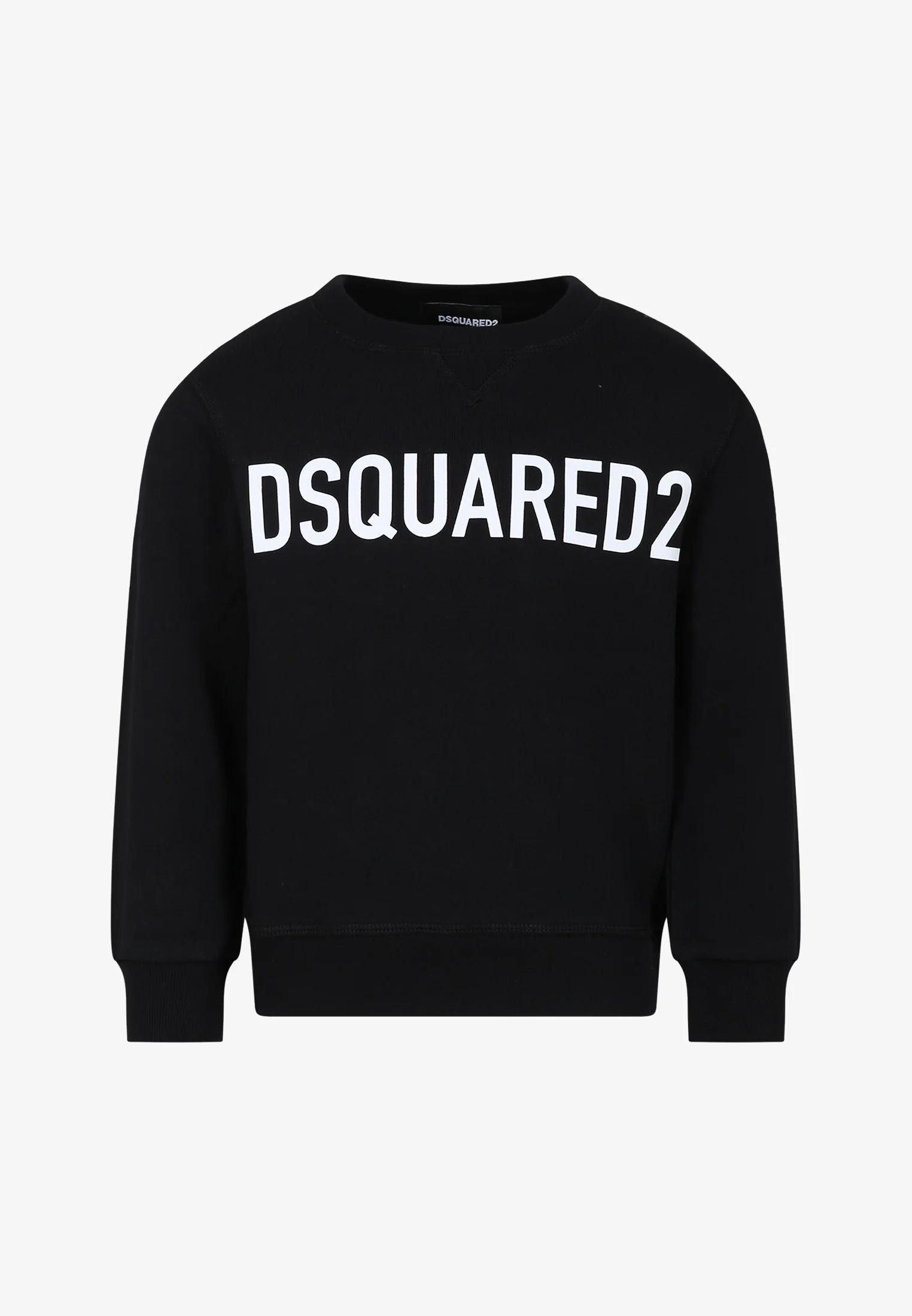 Dsquared2 Logo Sweatshirt Black nowa oryginal bluza