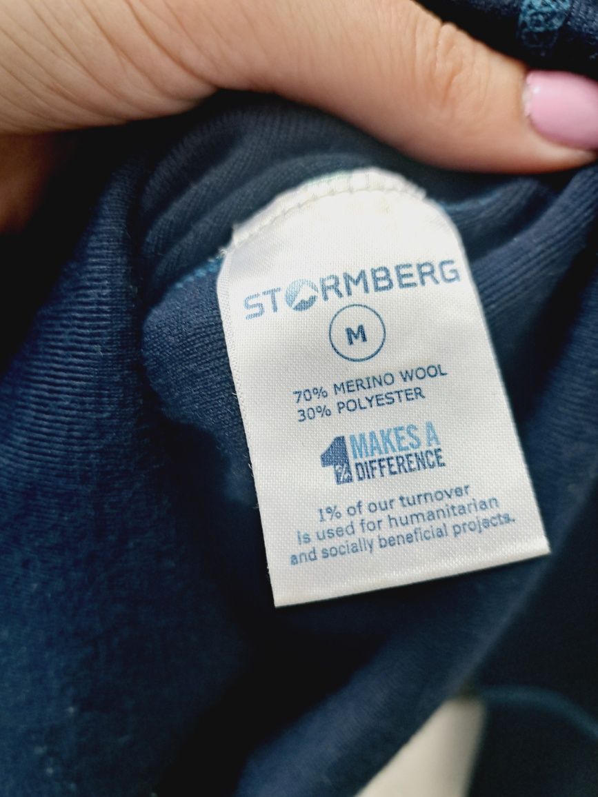 Stormberg wełniana bluzka t-shirt 70% merino M