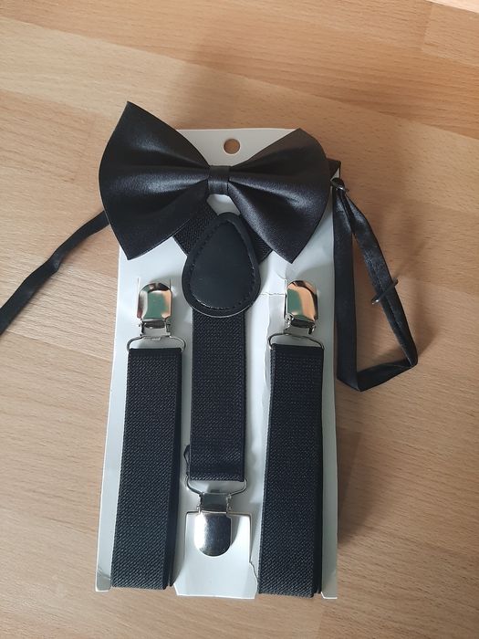 Szelki I muszka chłopięca