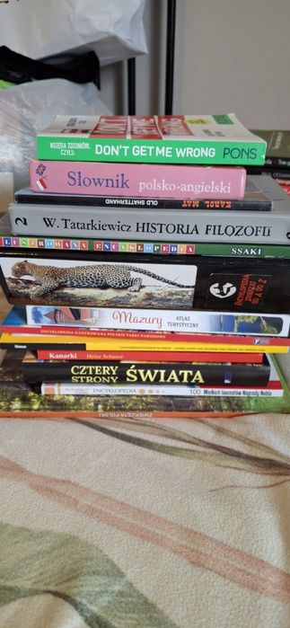 Książki, przewodniki, encyklopedia zwierząt