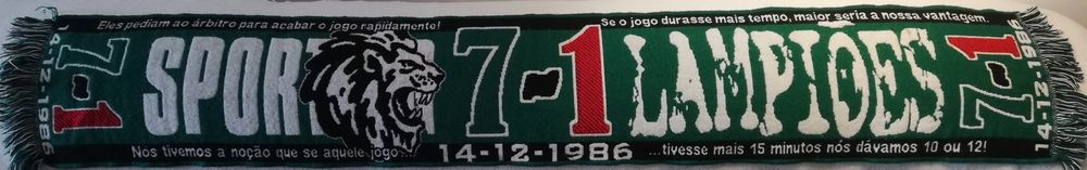 Caschecol Sporting 7 Benfica 1