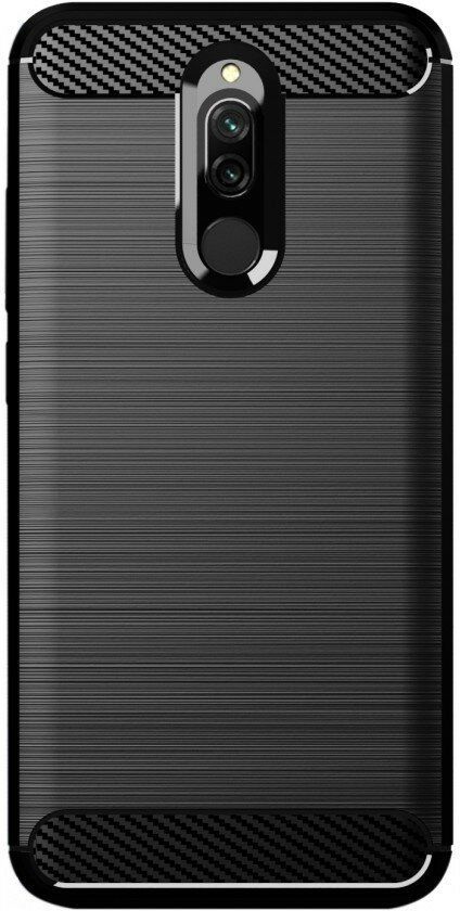 Mocne Etui Tpu Carbon Xiaomi Redmi 8 czarny