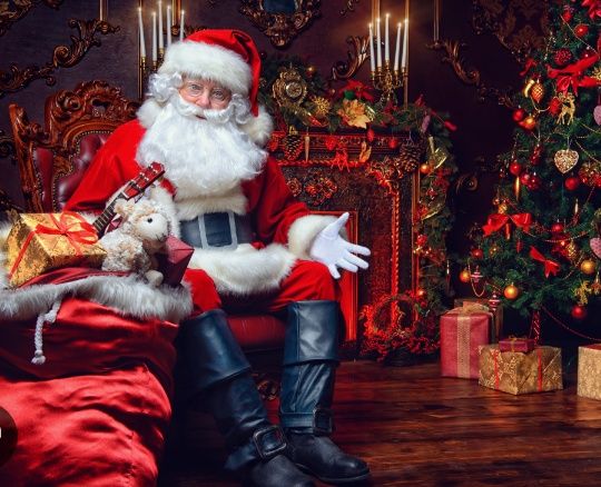 Wizyta Świętego Mikołaja