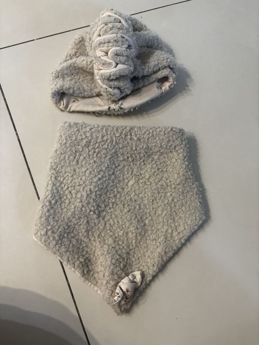 Komplet princess_ka  Czapka turban 50 cm  Komin