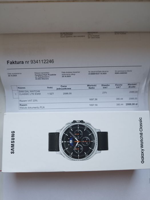 Smartwatch Samsung Galaxy watch 8