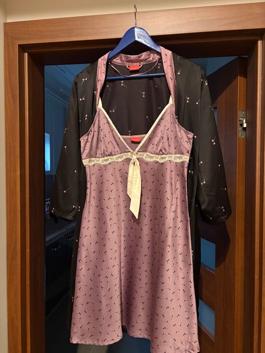 Zestaw nocny Triumph koszula + podomka r 38