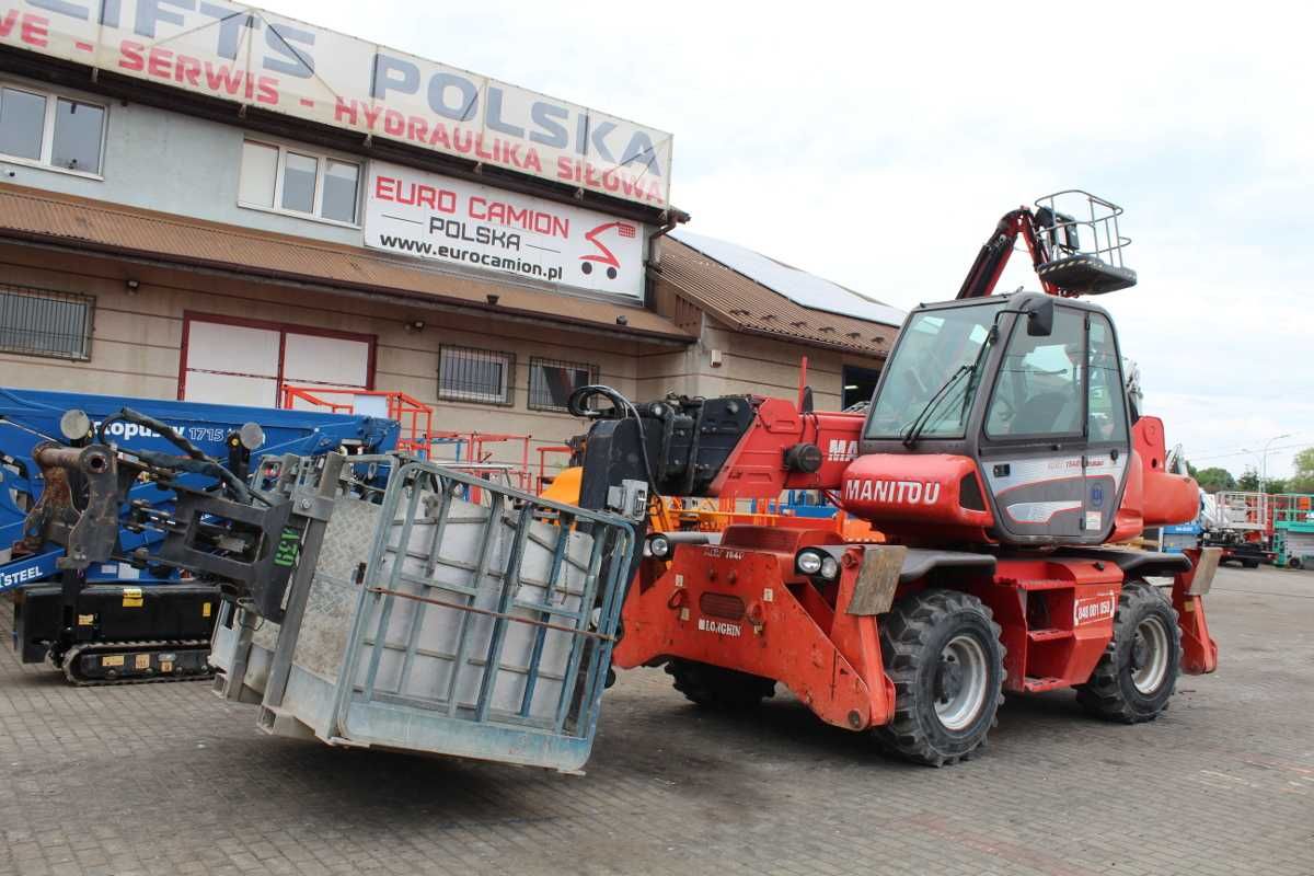 UDT Manitou MRT 1840 Easy Turbo - 2010r. 4x4 obrotowa teleskopowa 18 m