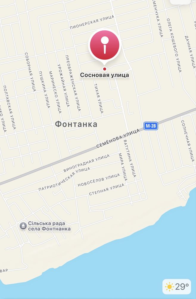 Продам свою ділянку Фонтанка 3
