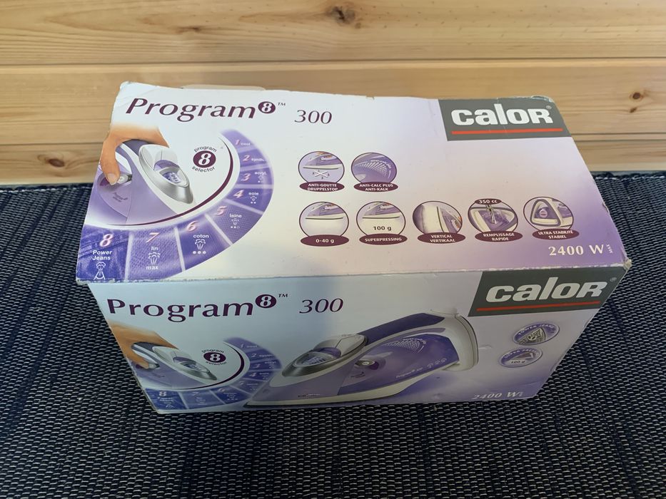 Ferro de Engomar Calor FV9230 – 2400W com Vapor e Programas