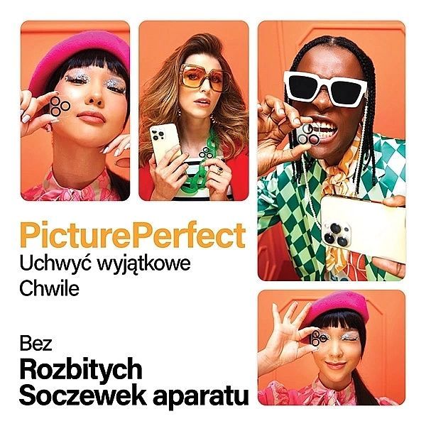 Zestaw PanzerGlass Bundle 3in1 etui przezroczyste + folia + osłona apa