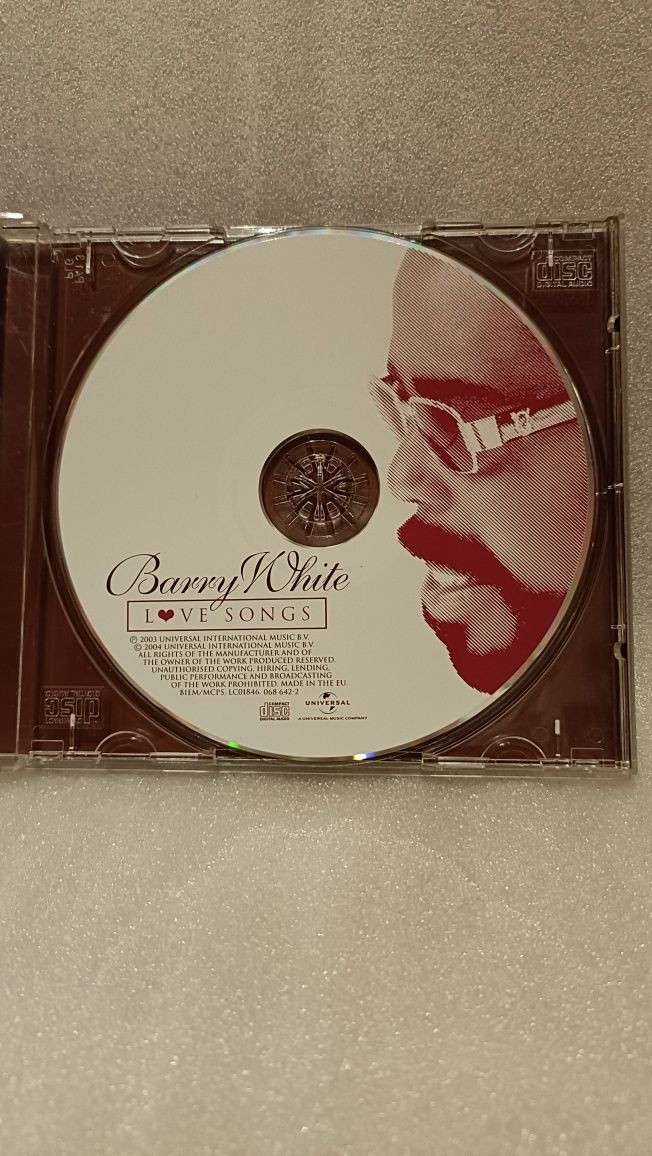 BARRY WHITE "love songs" na CD