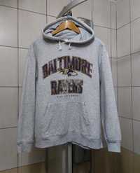 bluza NFL siwa S M Baltimore Ravens classic sport retro drip premium v