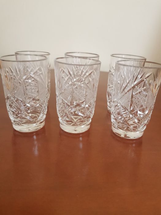 Szklanki kryształowe