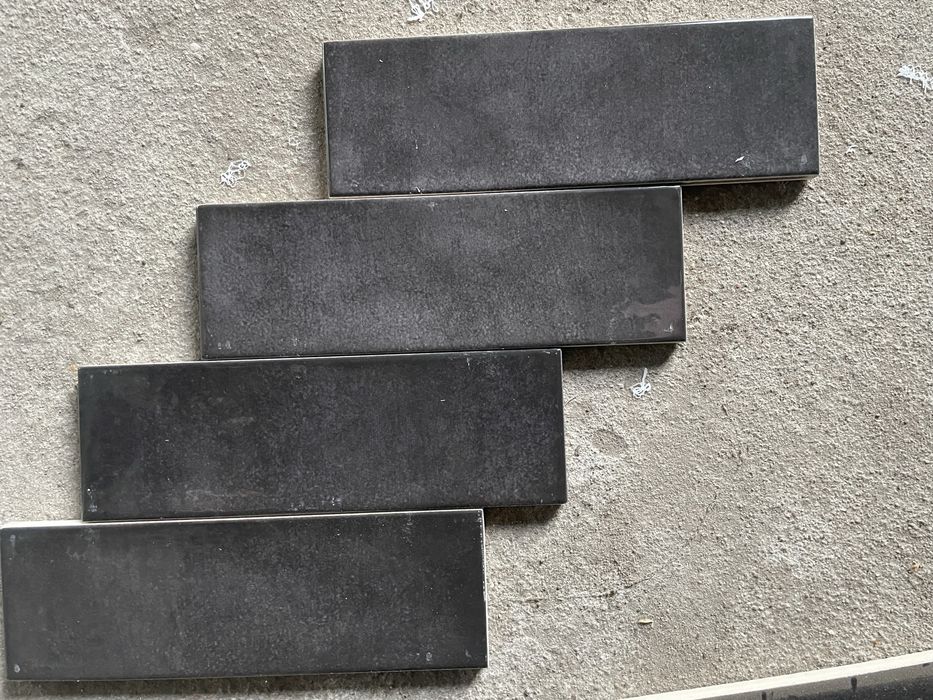 Equipe Village black - 6,5x20 - cegiełka ścienna - okazja  - 2,5 m/2