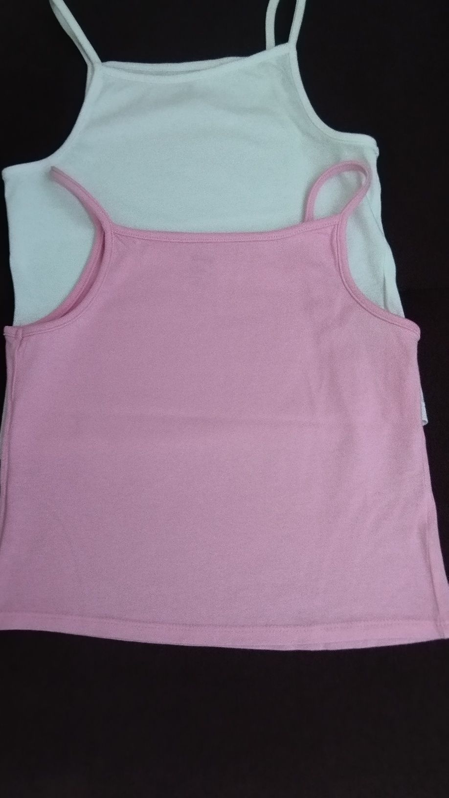 T-shirty na ramiączkach roz. 134