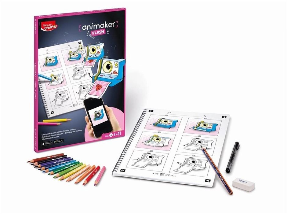 Creativ Animaker Flash Poetic MAPED Maped pudełko,308x221 mm