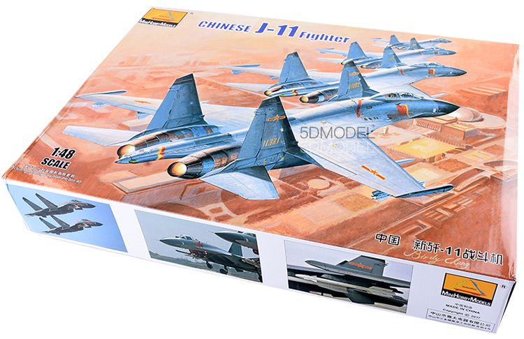 Сборная модель 80398 MiniHobby 1:48 китайский истребитель Chinese J-11